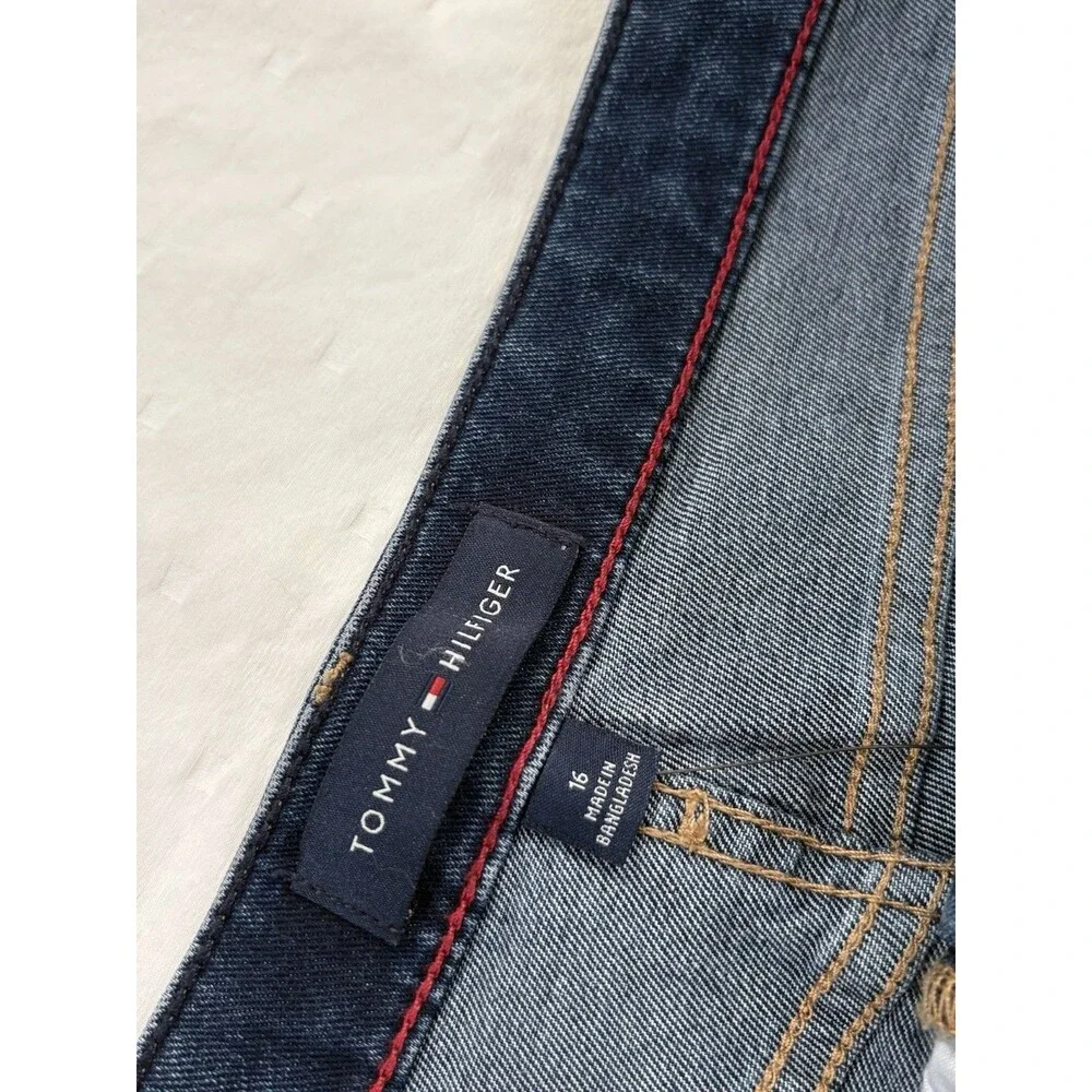 Tommy Hilfiger Denim Jean Shorts Women Size 16 NWT J51W2700